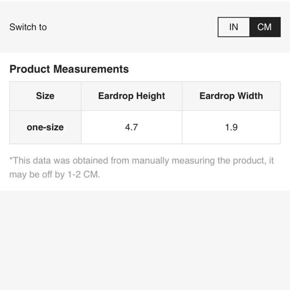 Geometric earrings  - Picture 5 of 6